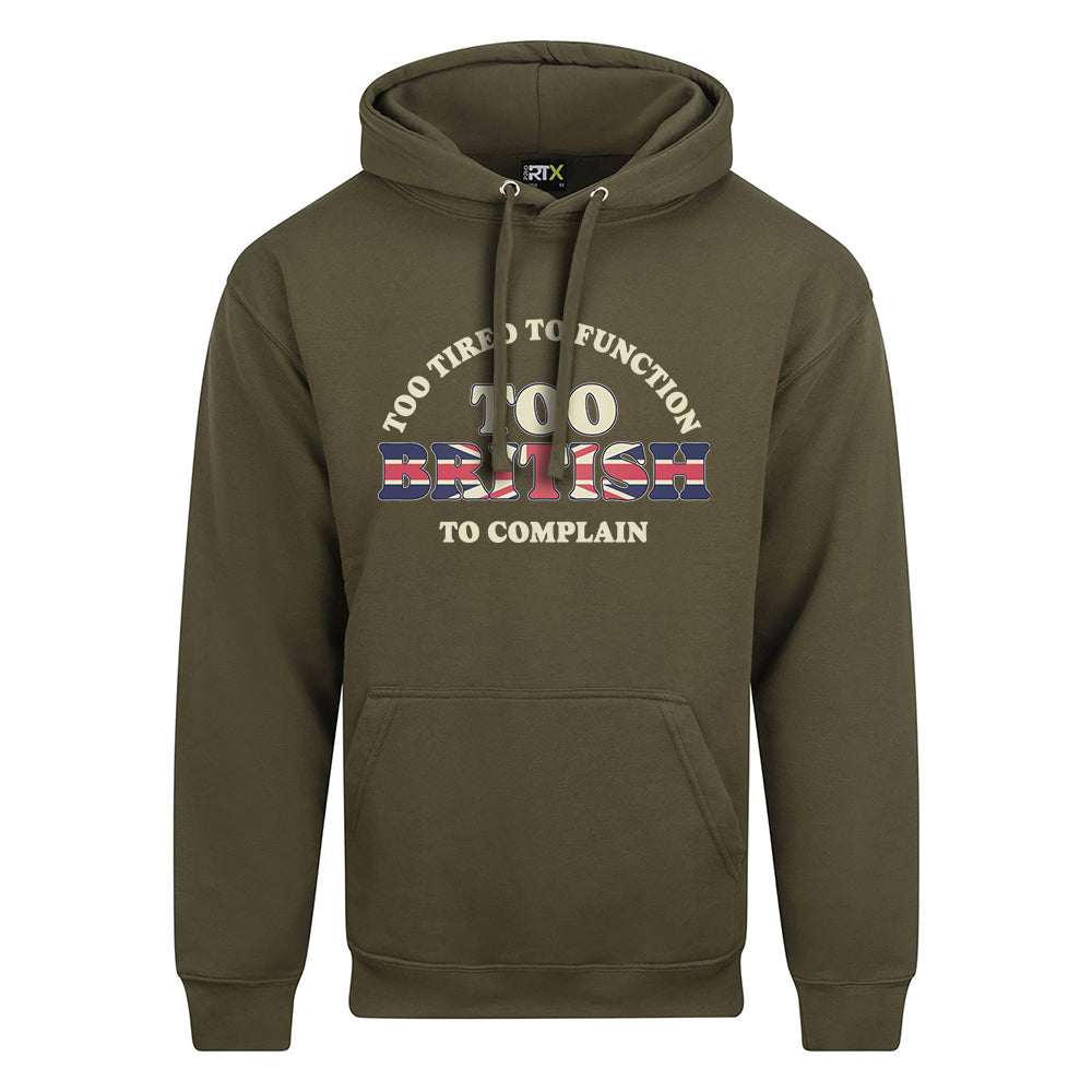 Too British Hoodie
