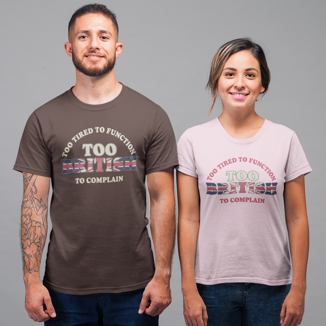 Too British To Complain Funny T-Shirt