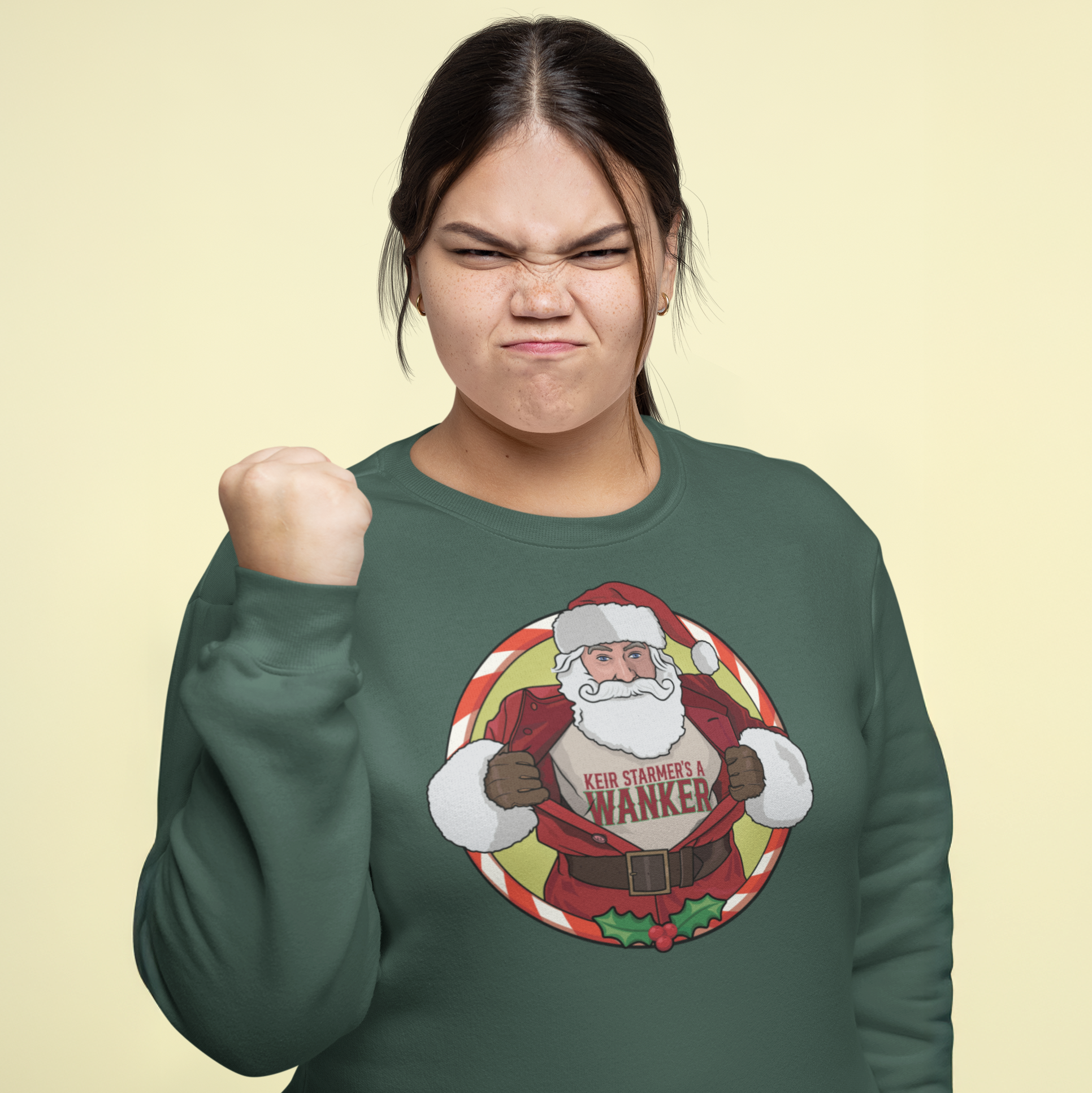 Keir Starmer Funny Political Christmas Jumper