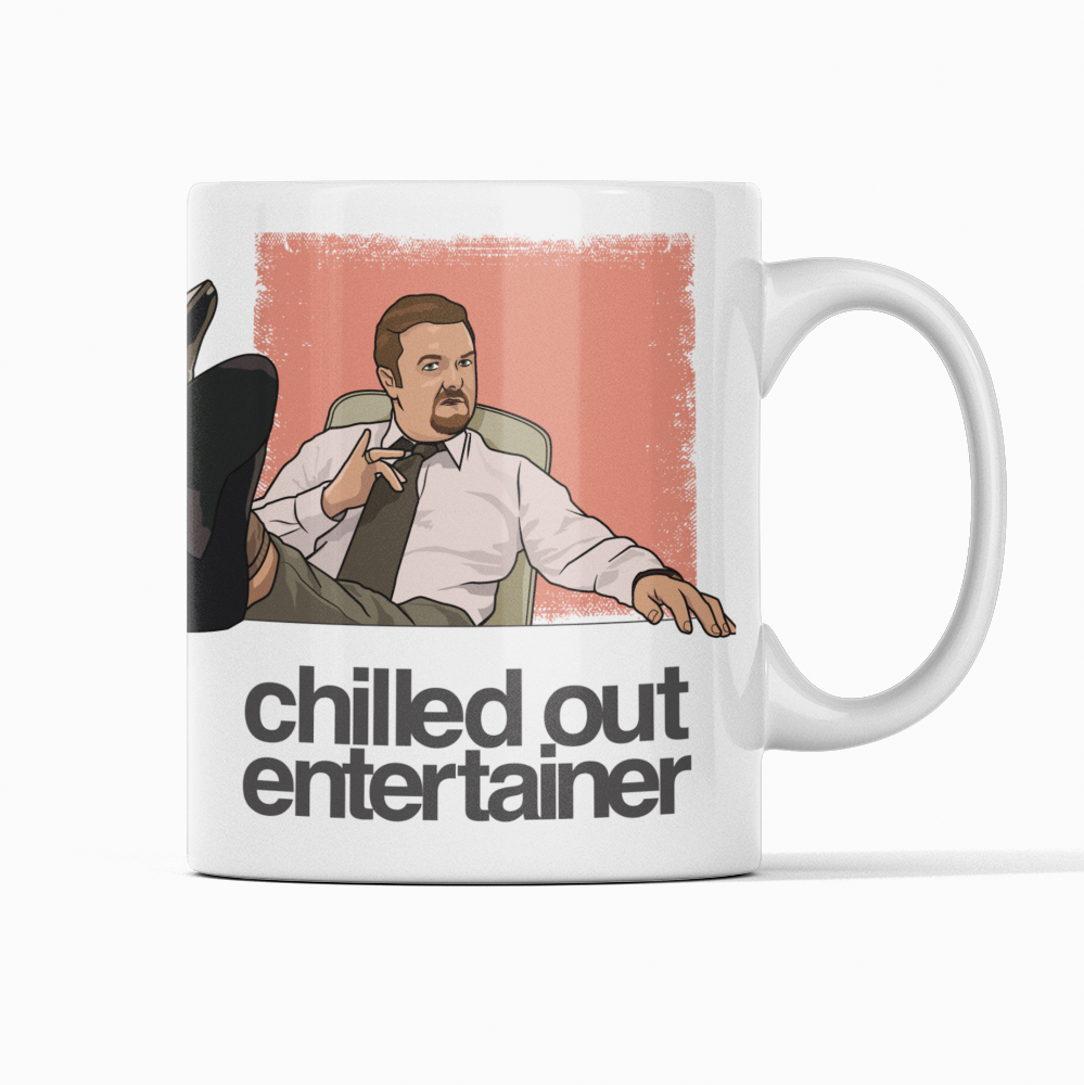 Chilled Out Entertainer British Comedy Mug