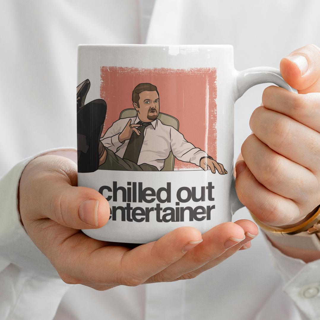 Chilled Out Entertainer British Comedy Mug
