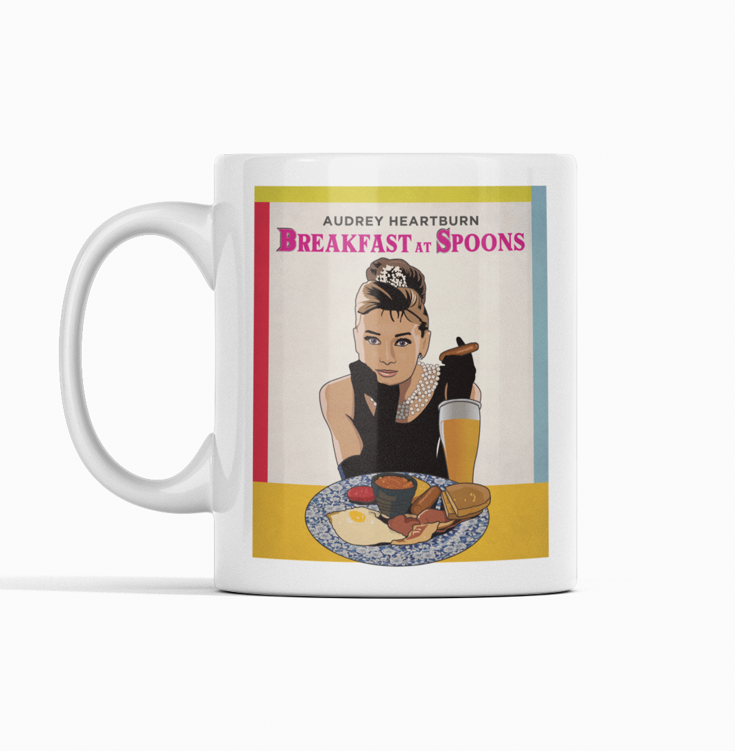 Breakfast At Spoons Funny Movie Mug