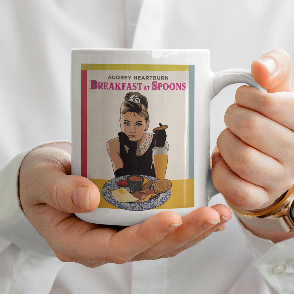 Breakfast At Spoons Funny Movie Mug