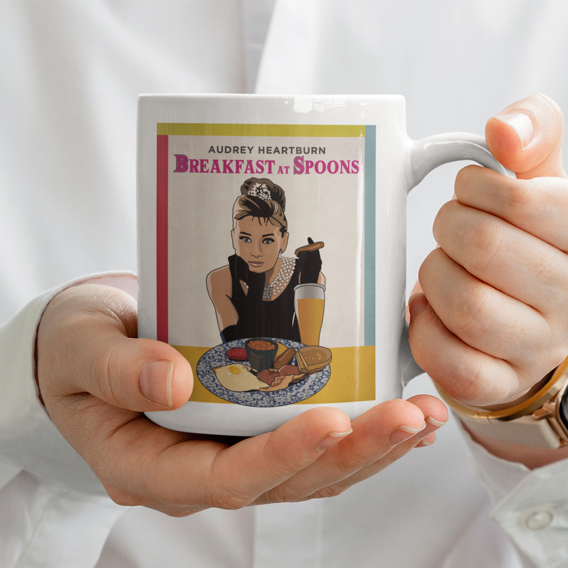 Breakfast At Spoons Funny Movie Mug