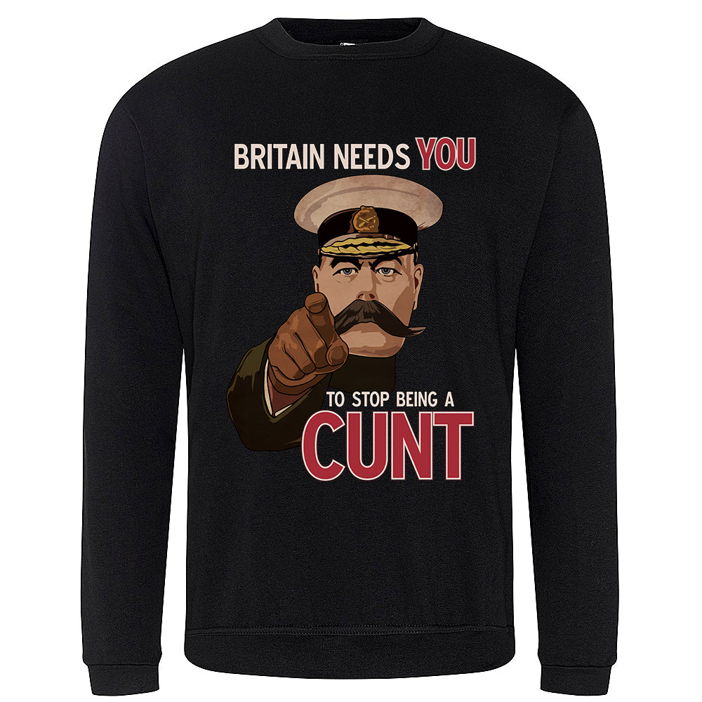 Britain Needs YOU Sweatshirt