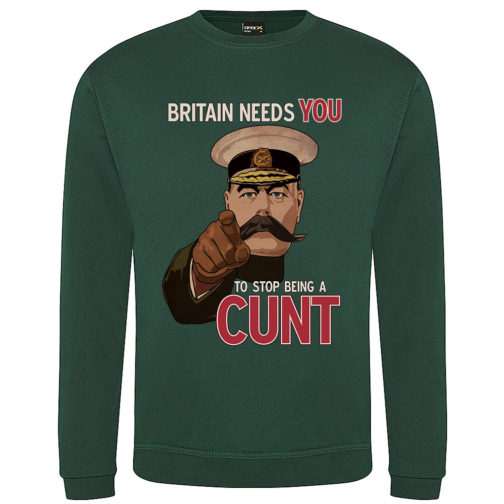Britain Needs YOU Sweatshirt