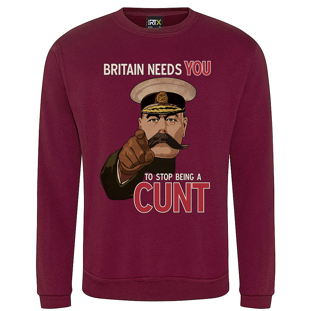 Britain Needs YOU Sweatshirt