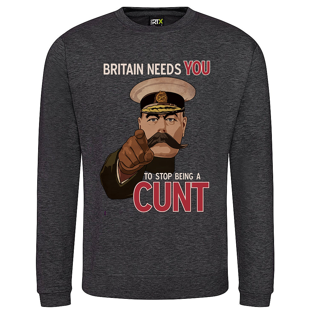 Britain Needs YOU Sweatshirt
