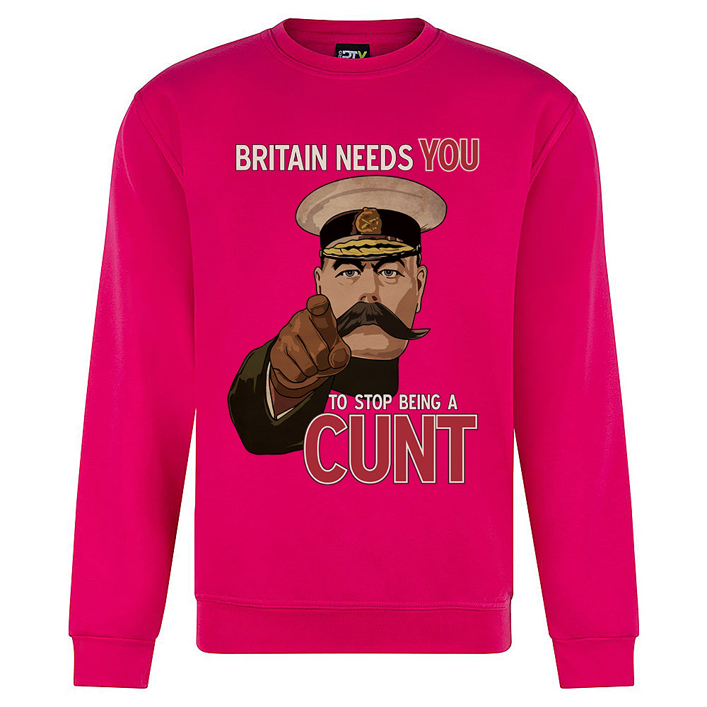 Britain Needs YOU Sweatshirt