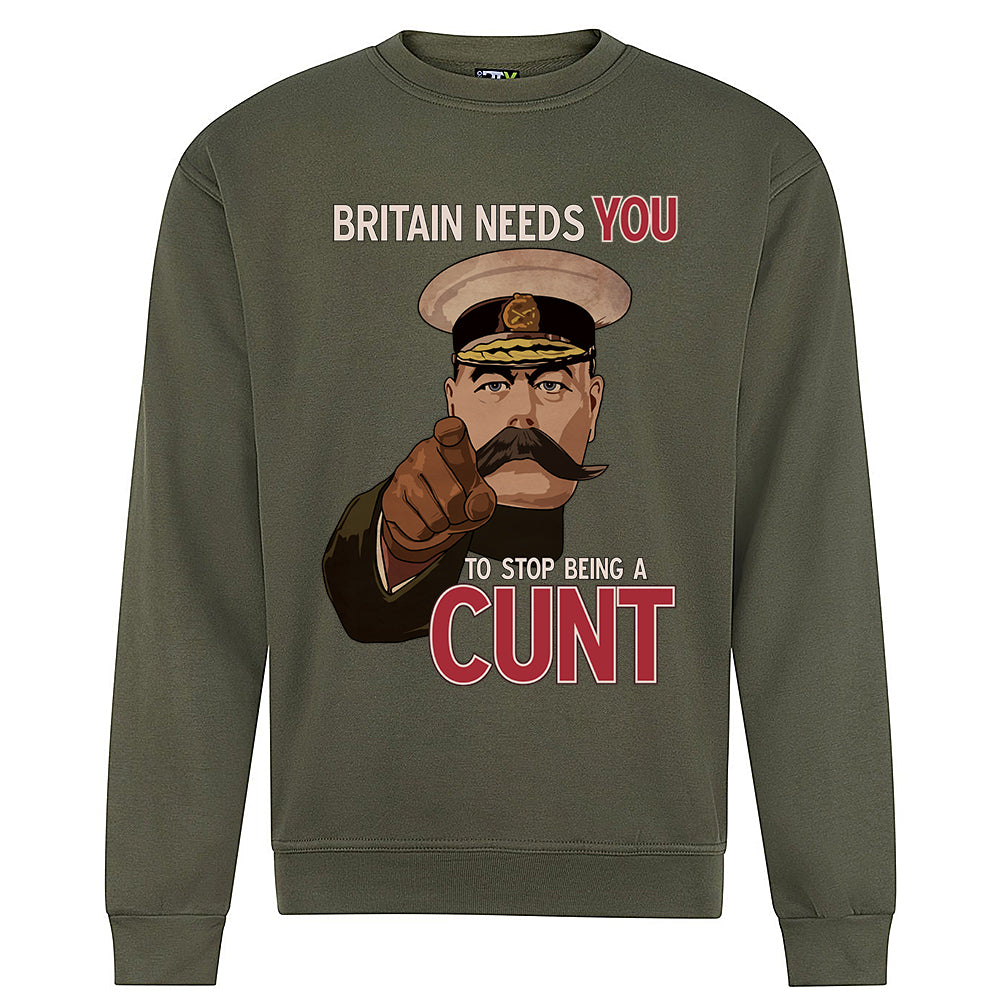 Britain Needs YOU Sweatshirt
