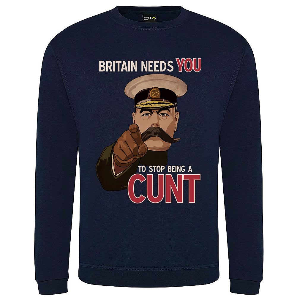 Britain Needs YOU Sweatshirt