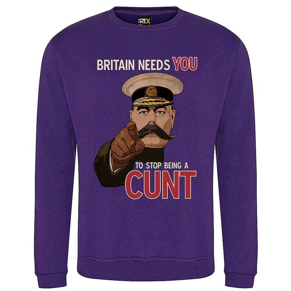 Britain Needs YOU Sweatshirt