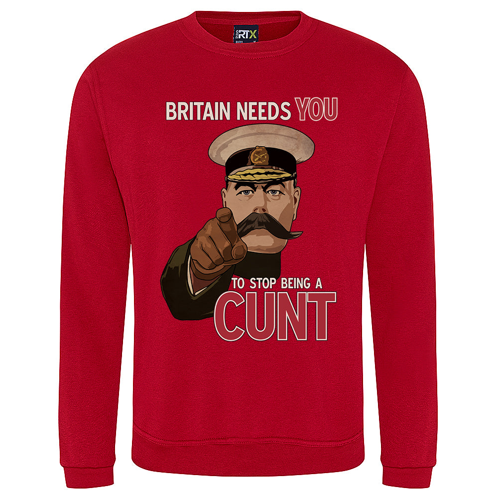 Britain Needs YOU Sweatshirt