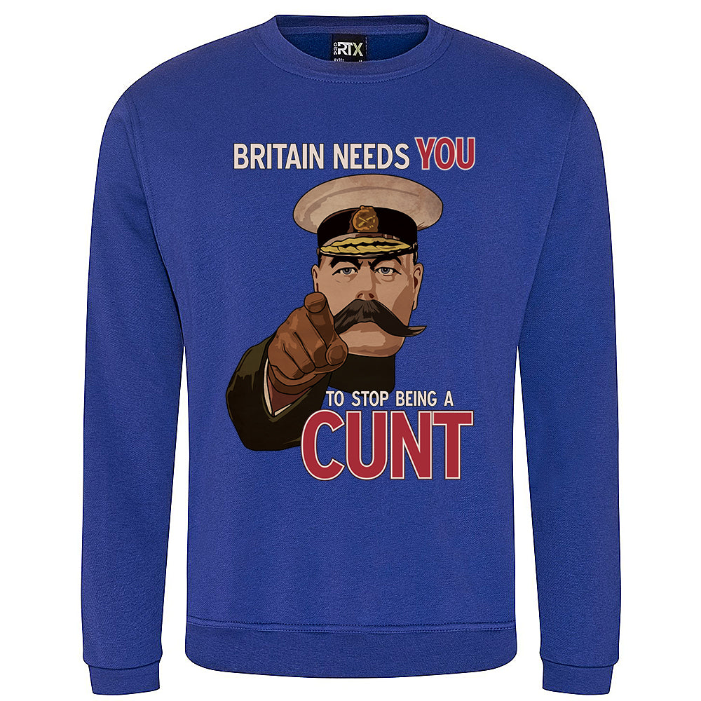 Britain Needs YOU Sweatshirt