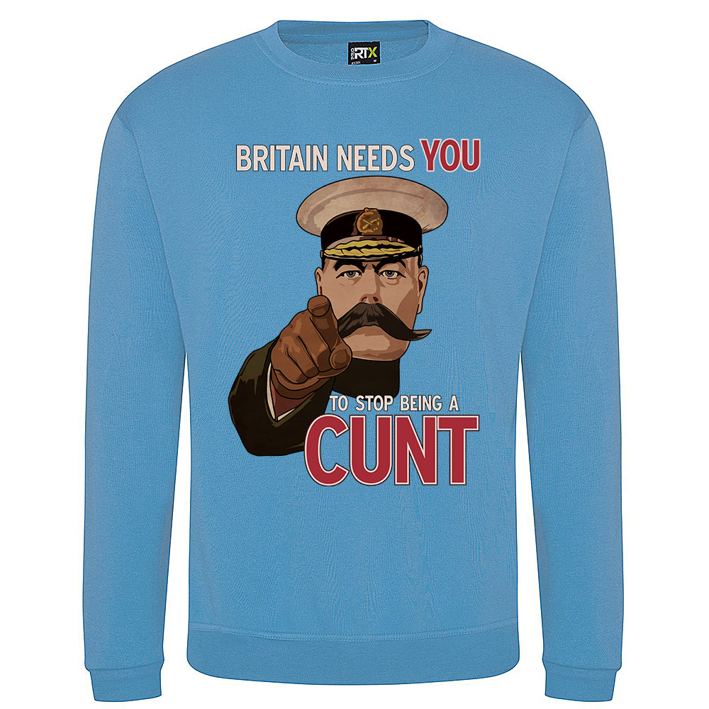 Britain Needs YOU Sweatshirt
