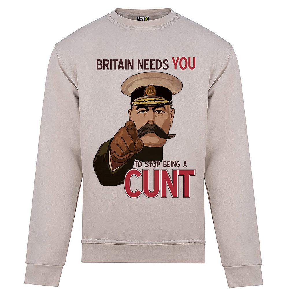 Britain Needs YOU Sweatshirt