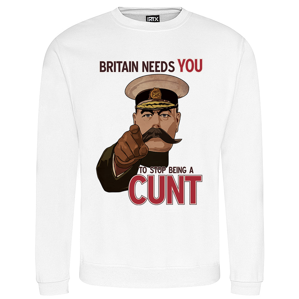 Britain Needs YOU Sweatshirt
