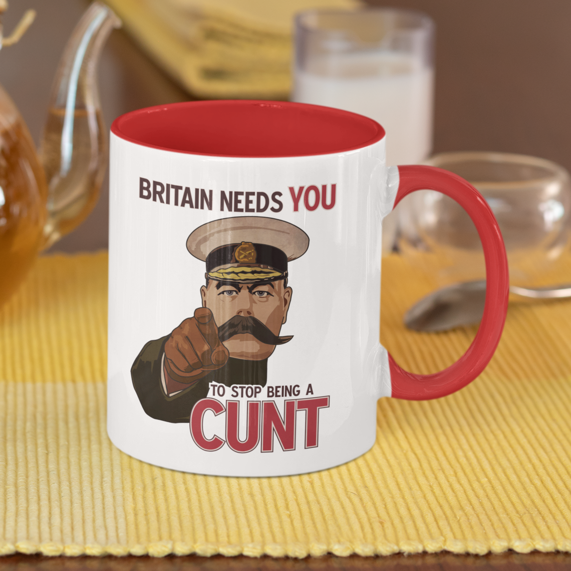 Britain Needs YOU Funny Mug