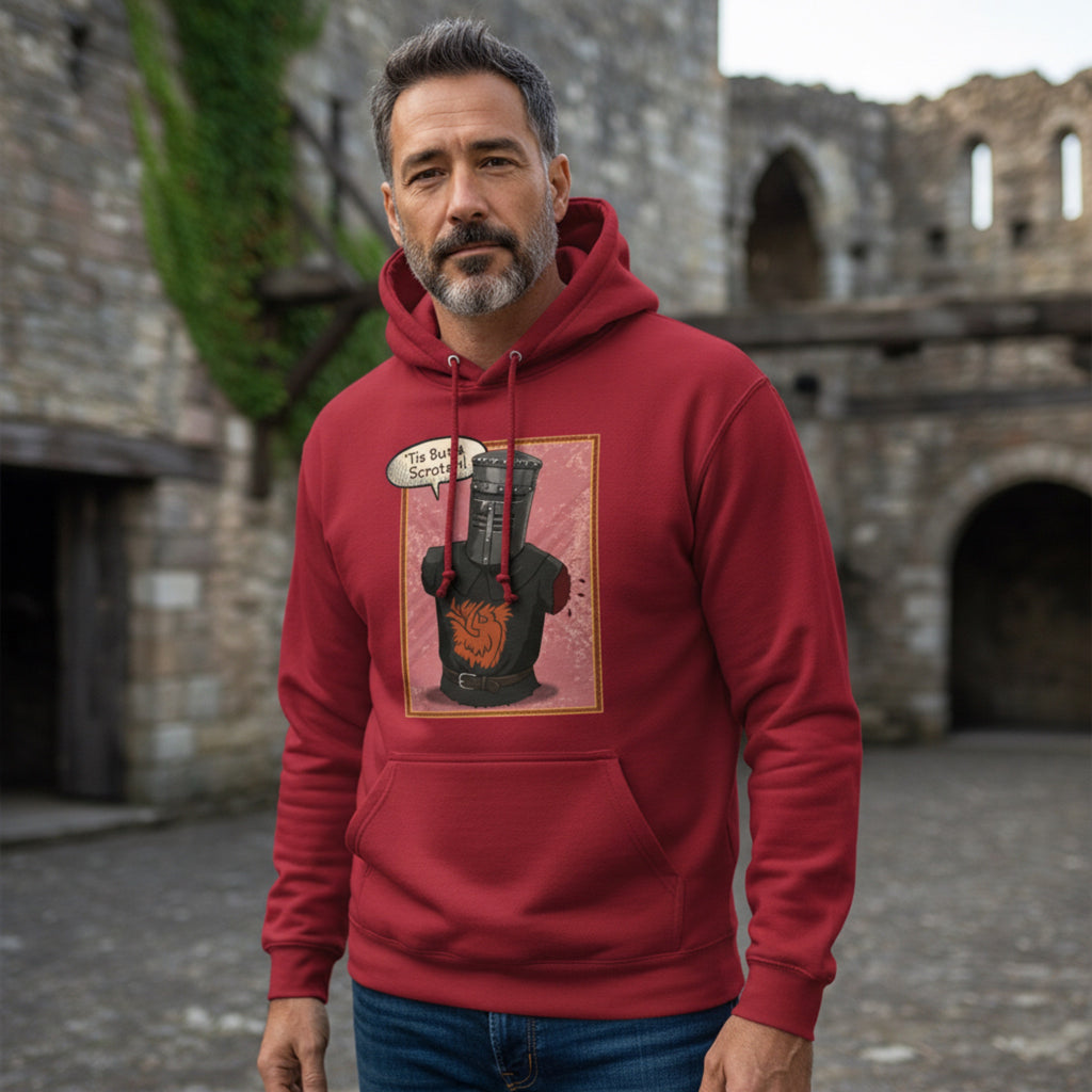 'Tis But a Scratch! Black Knight British Comedy Hoodie