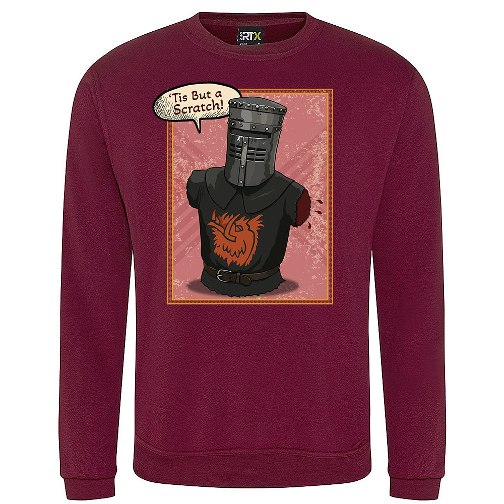 'Tis But a Scratch! Black Knight Sweatshirt