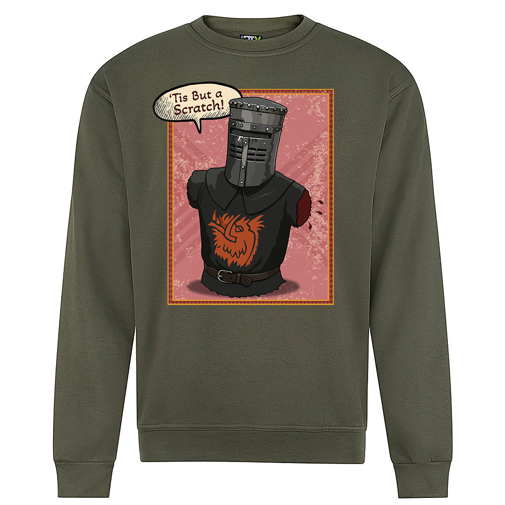 'Tis But a Scratch! Black Knight Sweatshirt