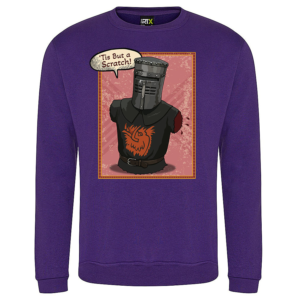 'Tis But a Scratch! Black Knight Sweatshirt