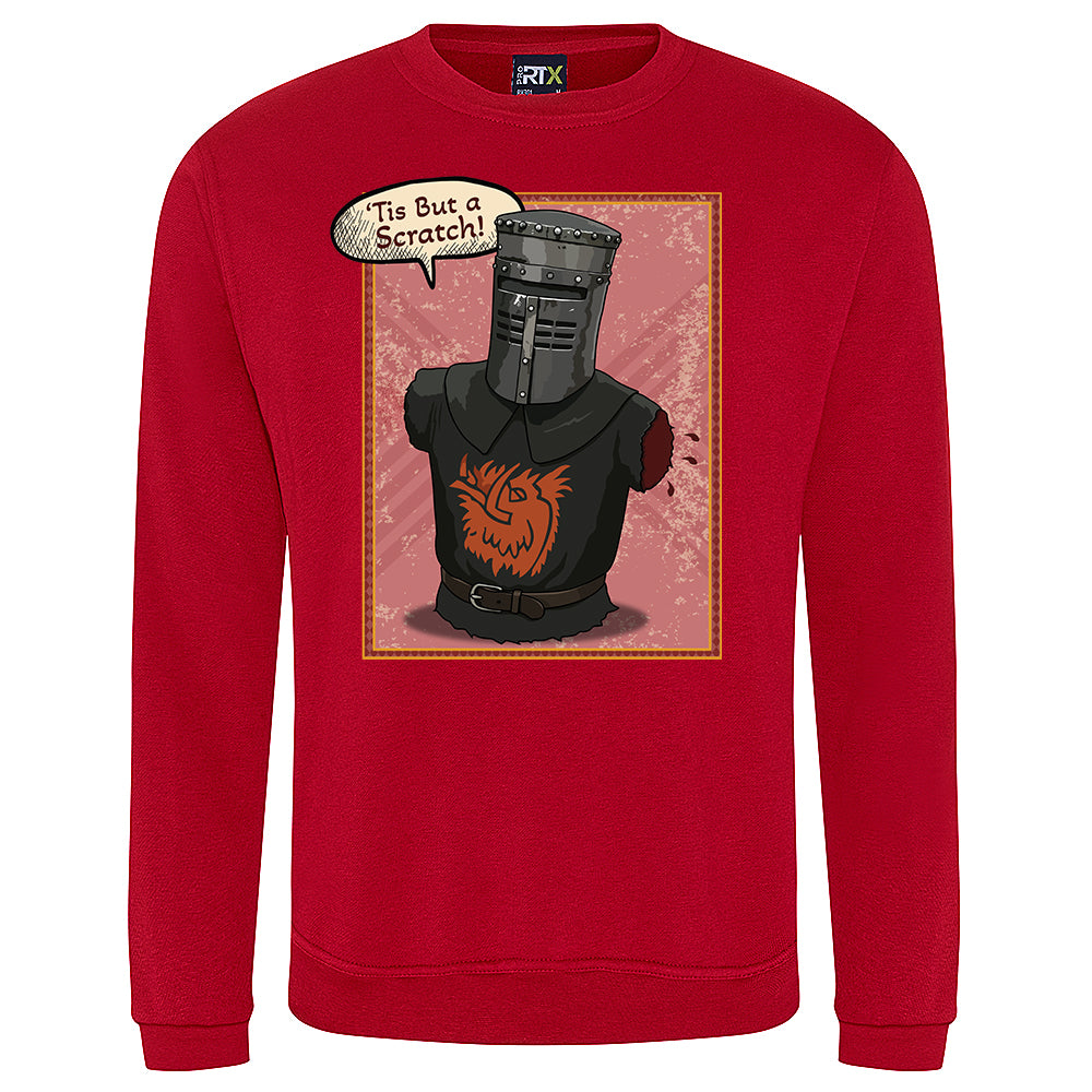'Tis But a Scratch! Black Knight Sweatshirt
