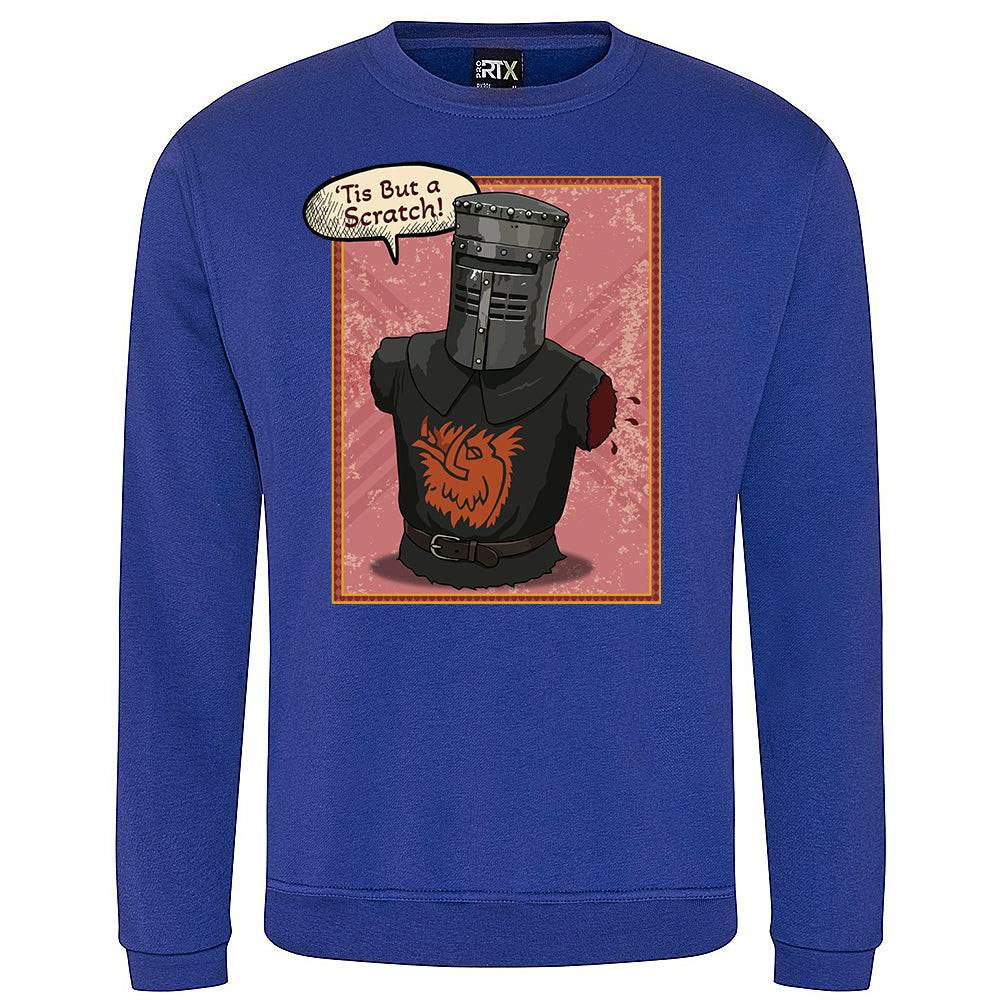 'Tis But a Scratch! Black Knight Sweatshirt