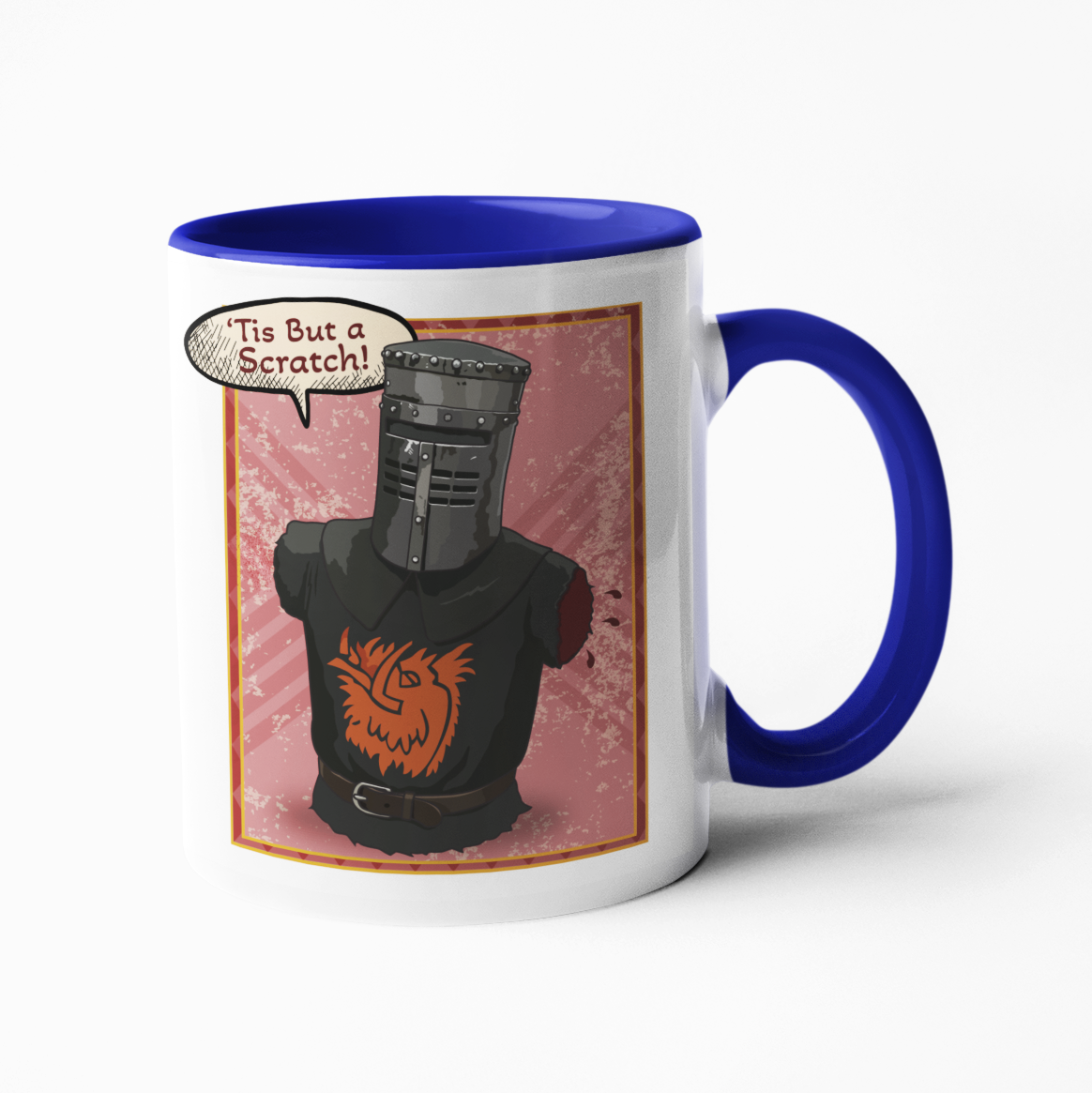 'Tis But a Scratch! Black Knight Mug