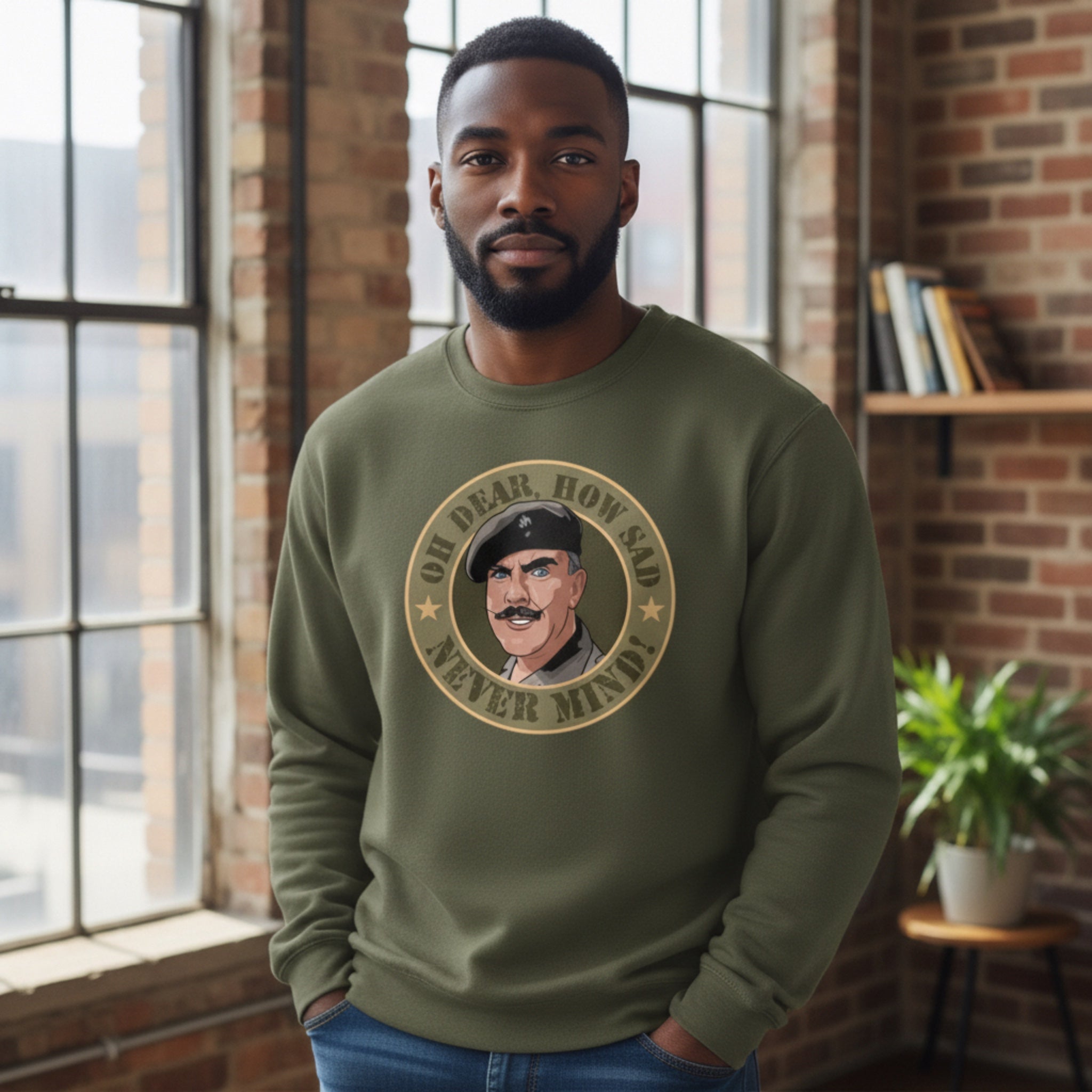 Oh Dear How Sad British Comedy Sweatshirt