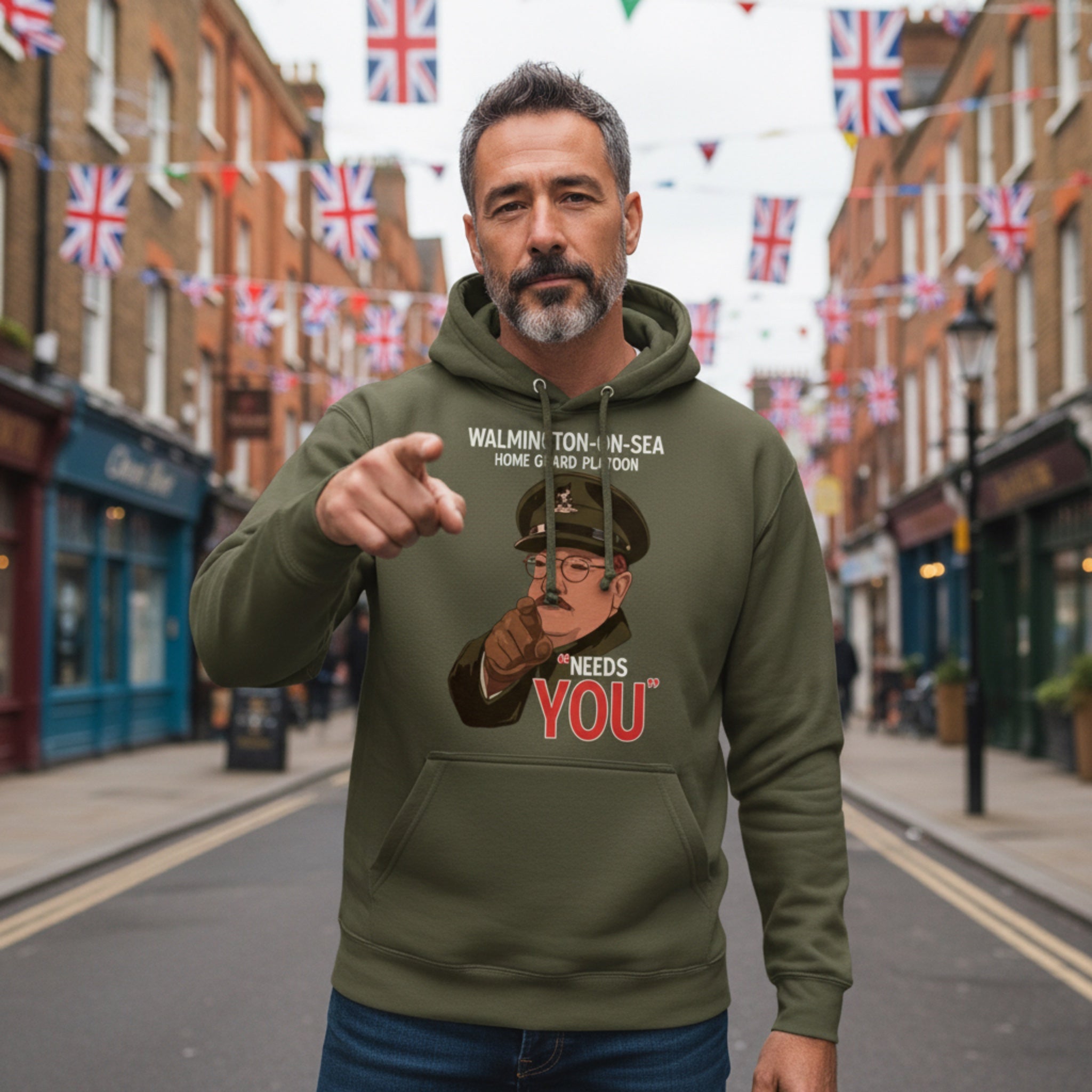 Walmington-on-Sea Home Guard British Comedy Hoodie