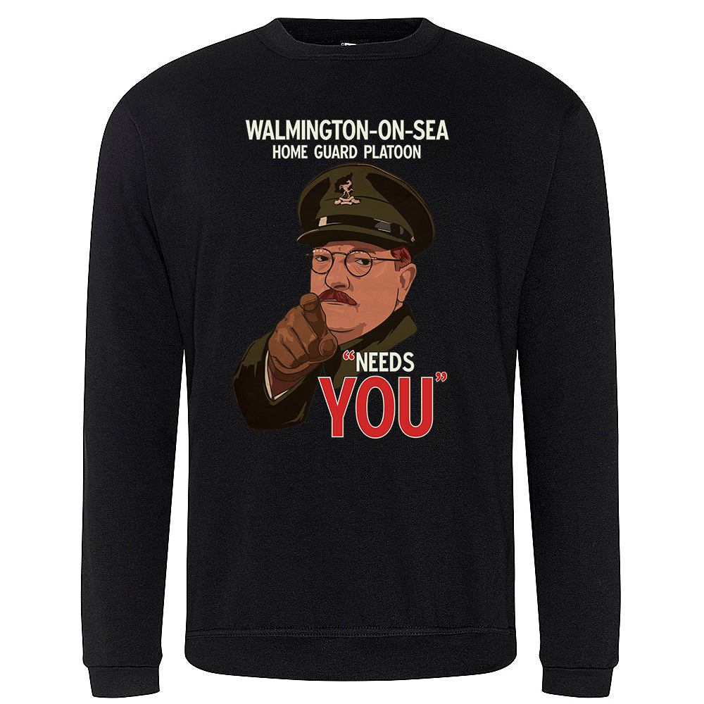 Walmington-on-Sea Home Guard Needs YOU Sweatshirt
