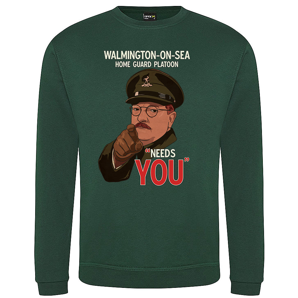 Walmington-on-Sea Home Guard Needs YOU Sweatshirt