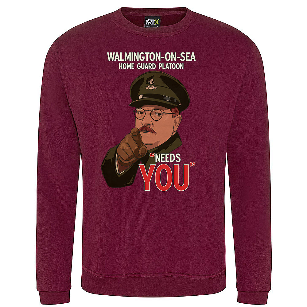 Walmington-on-Sea Home Guard Needs YOU Sweatshirt