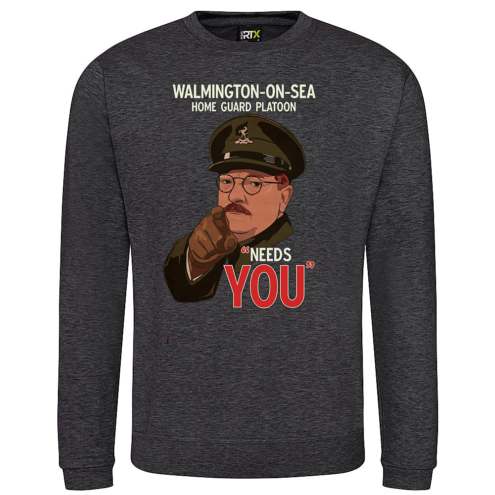 Walmington-on-Sea Home Guard Needs YOU Sweatshirt