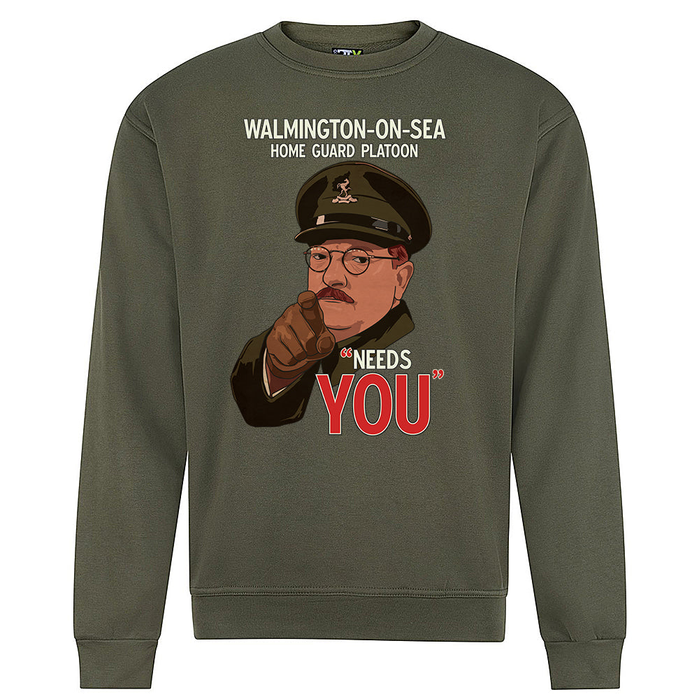 Walmington-on-Sea Home Guard Needs YOU Sweatshirt