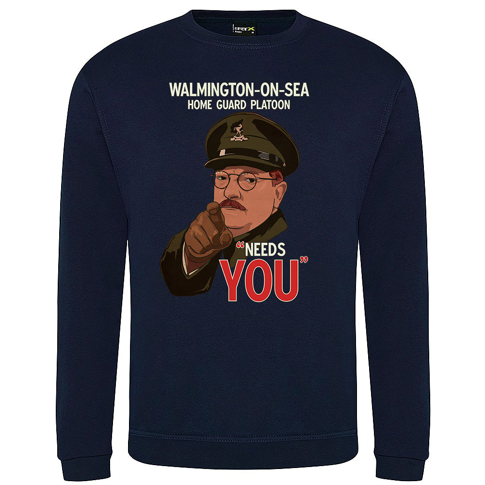 Walmington-on-Sea Home Guard Needs YOU Sweatshirt