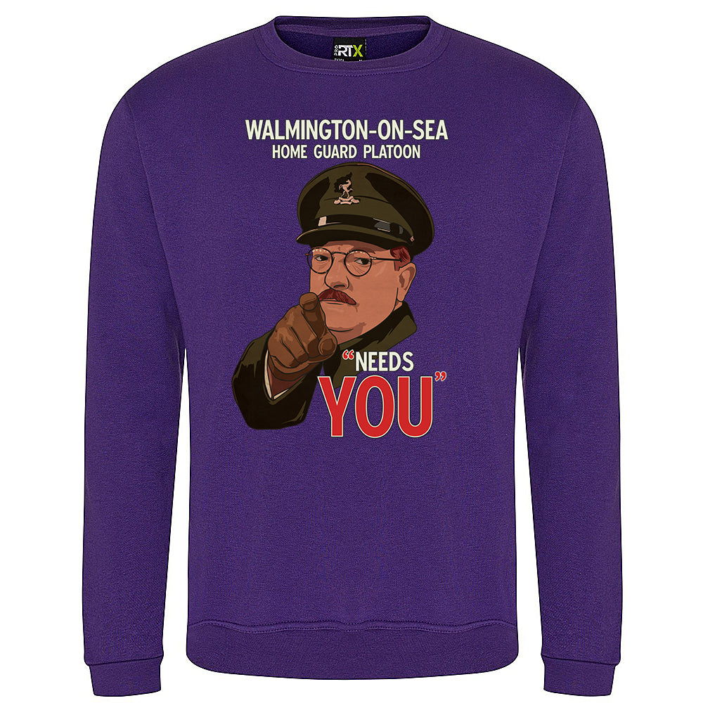 Walmington-on-Sea Home Guard Needs YOU Sweatshirt