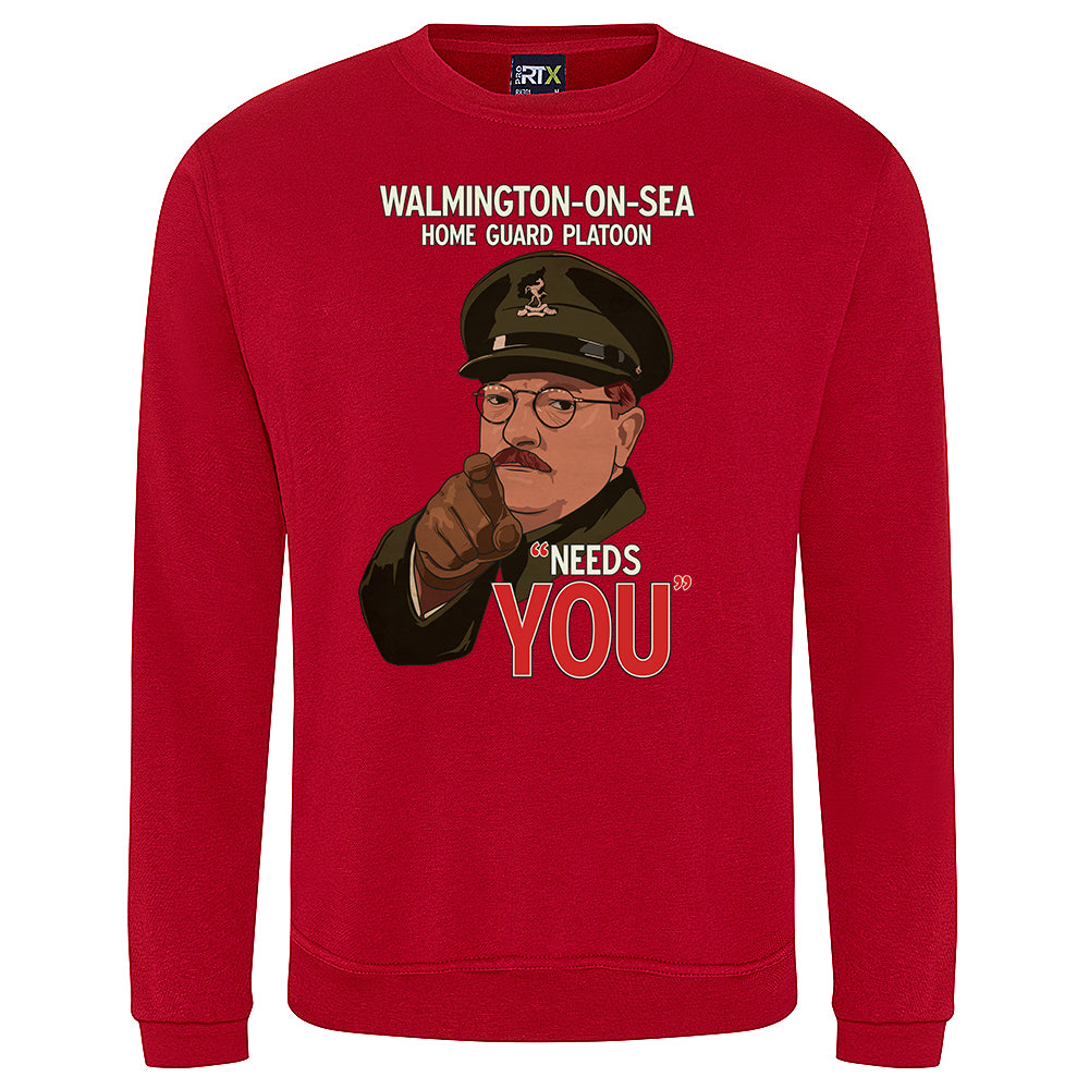 Walmington-on-Sea Home Guard Needs YOU Sweatshirt
