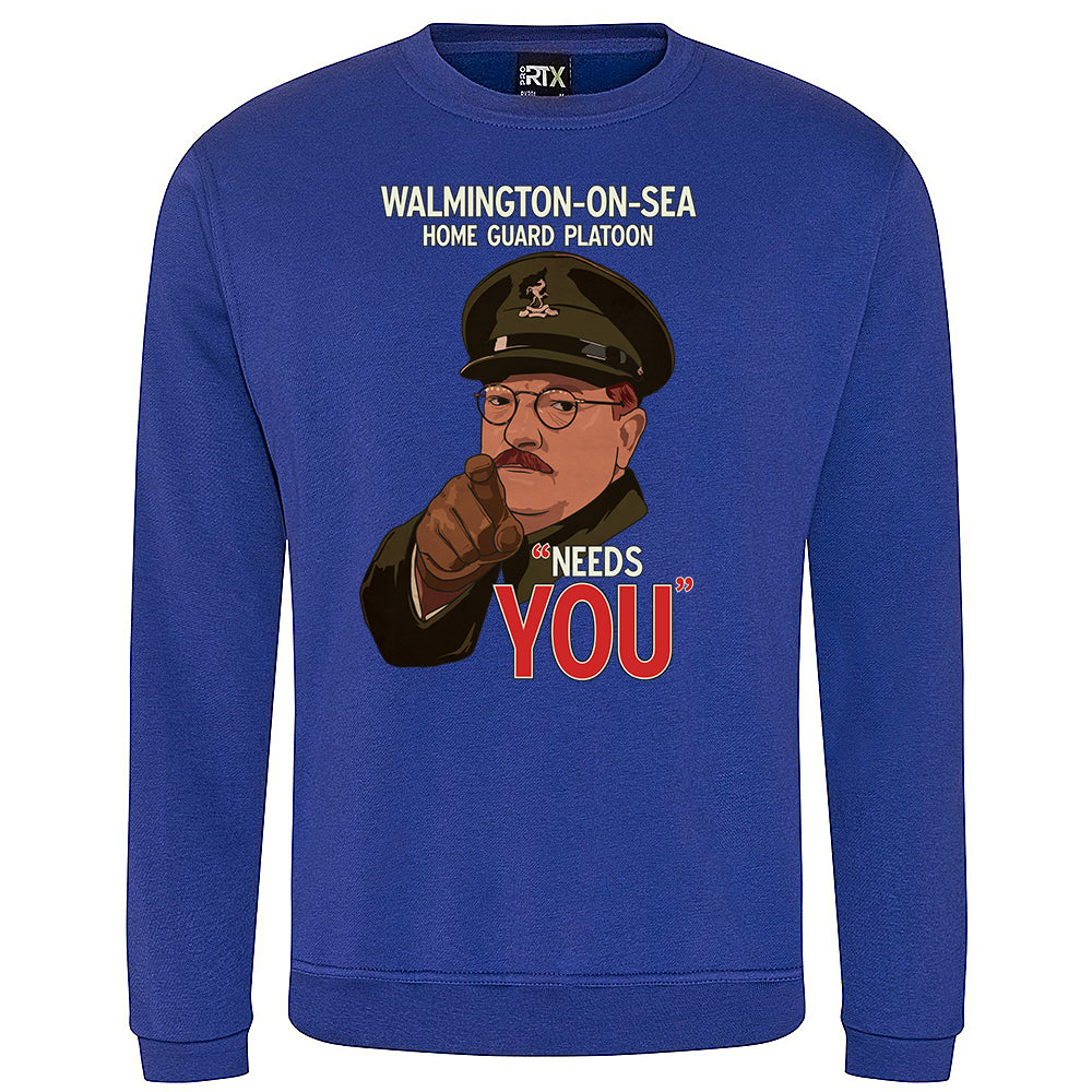 Walmington-on-Sea Home Guard Needs YOU Sweatshirt