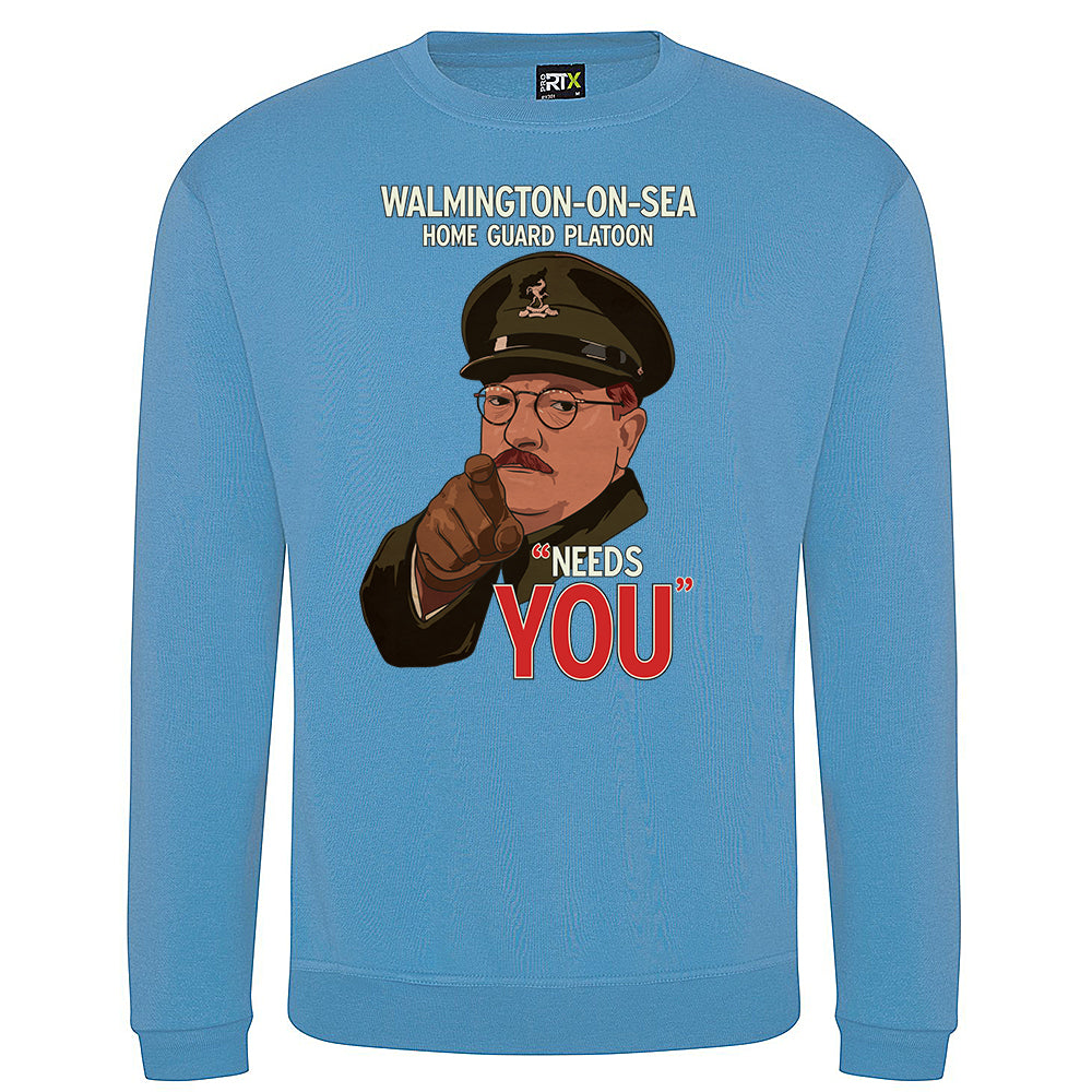 Walmington-on-Sea Home Guard Needs YOU Sweatshirt
