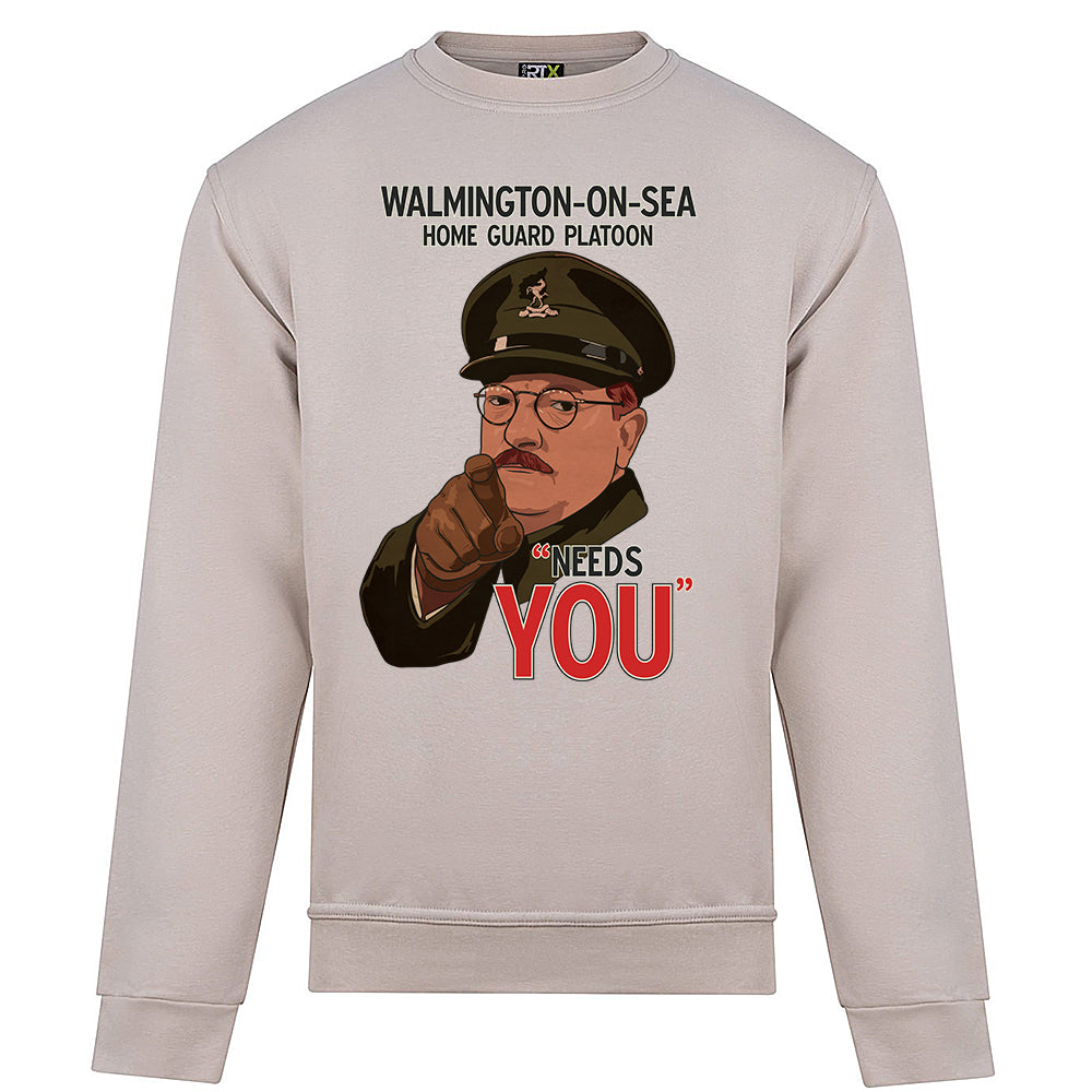 Walmington-on-Sea Home Guard Needs YOU Sweatshirt