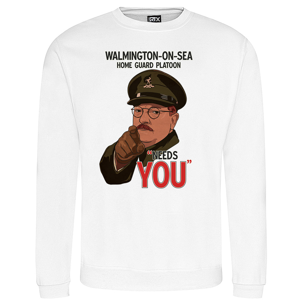 Walmington-on-Sea Home Guard Needs YOU Sweatshirt