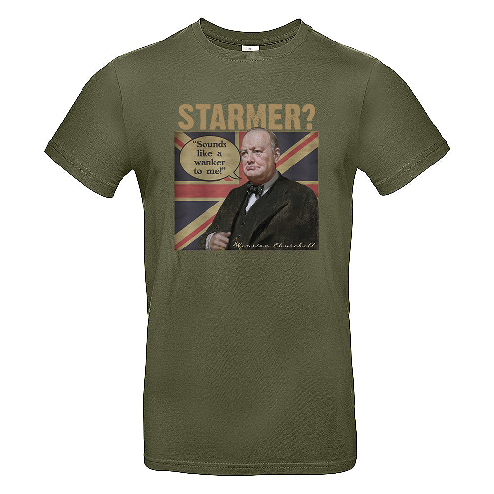 Churchill's Verdict on Starmer T-Shirt