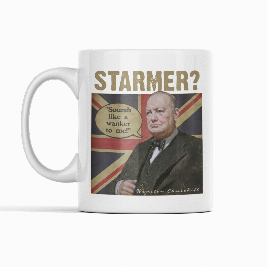 Churchill's Verdict on Starmer Mug