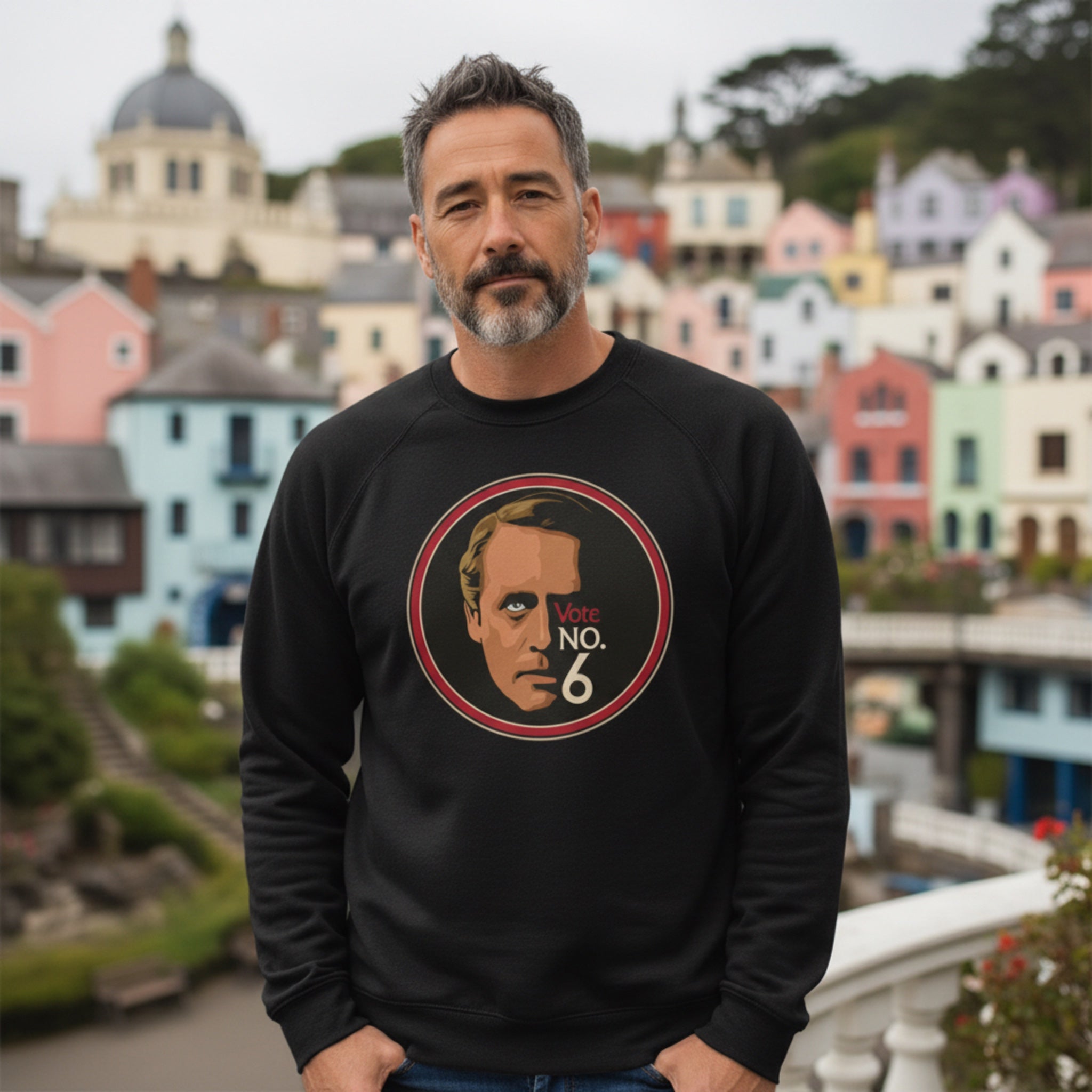 Vote Number Six British TV Sweatshirt