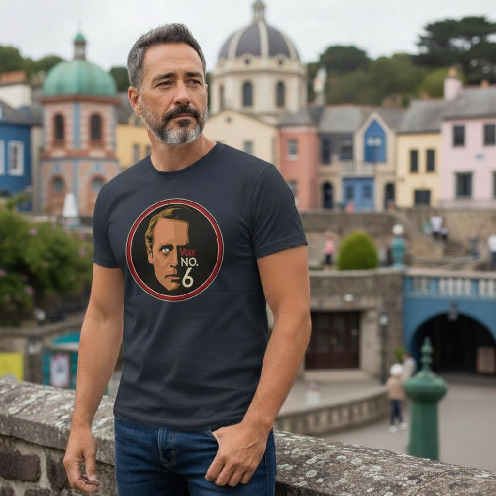 Vote Number Six British TV T-Shirt