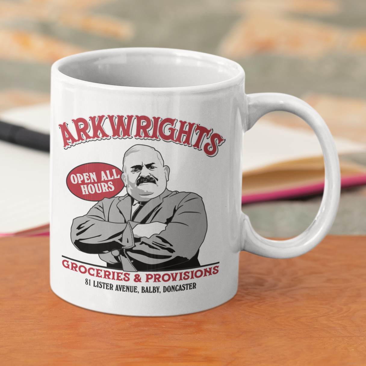 Arkwrights Groceries British Comedy Mug