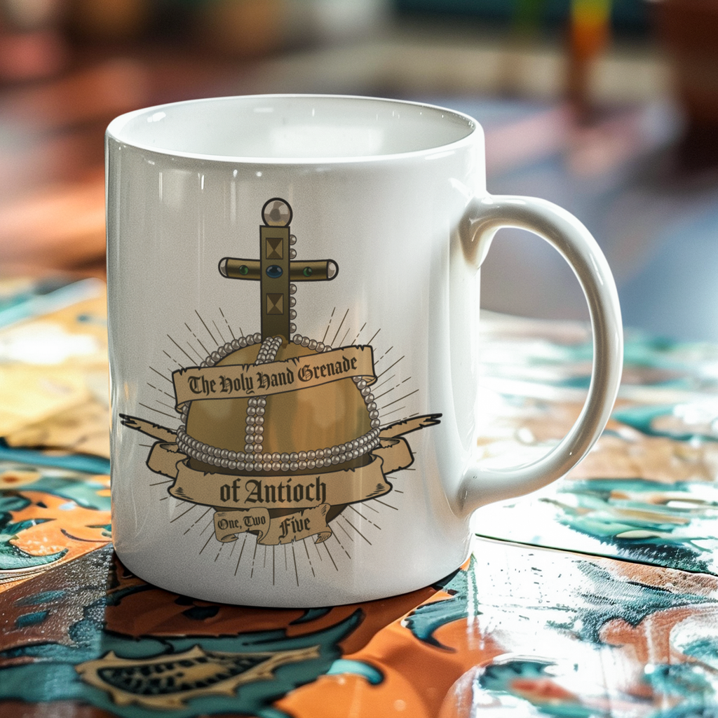 Holy Hand Grenade British Film Mug