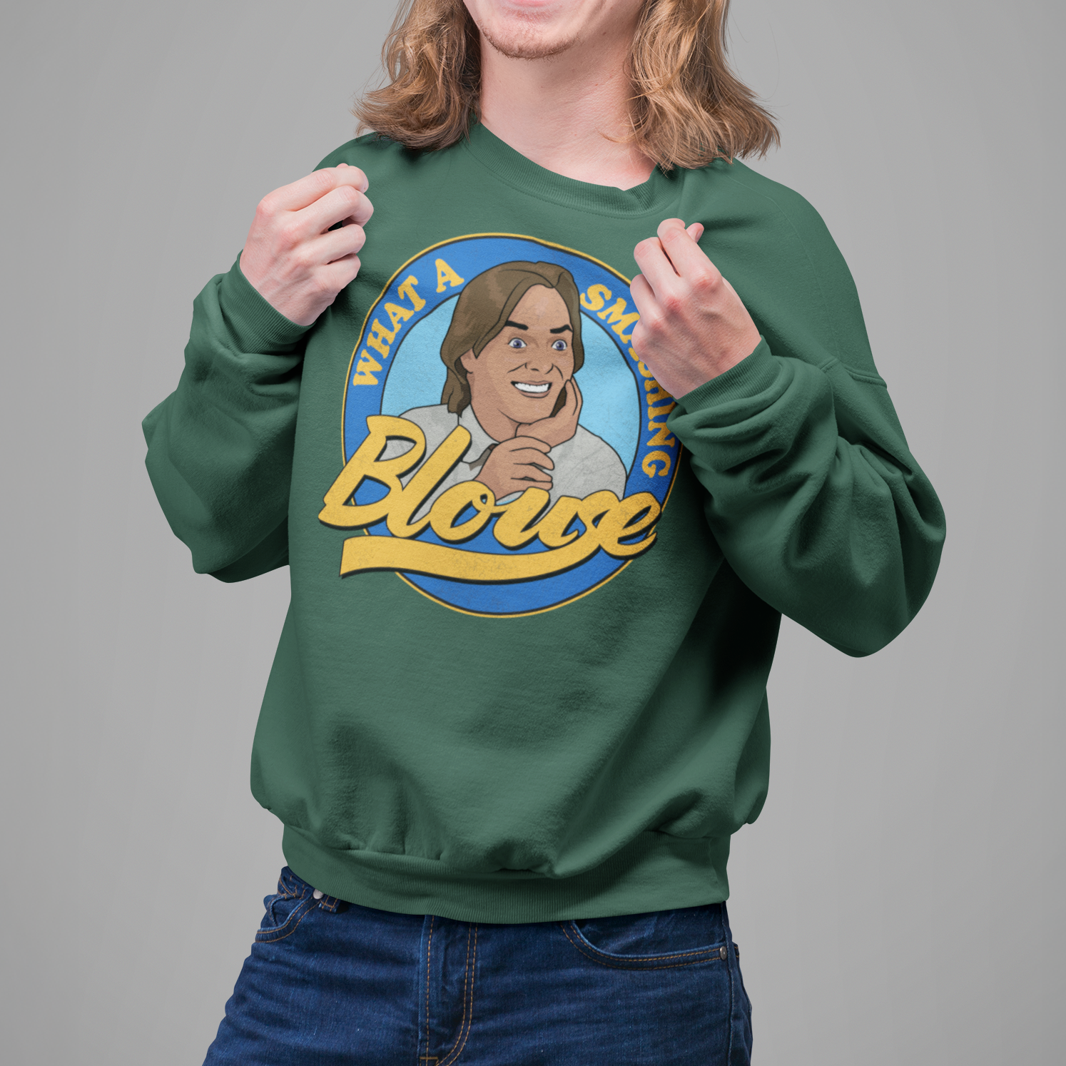 Smashing Blouse British Comedy Sweatshirt